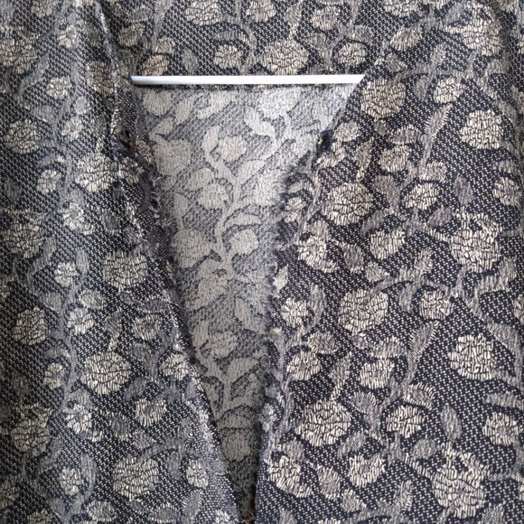 Vintage Amish Mennonite Cape Dress 41.5"B 35"W Detachable Vest - Picture 2 of 9